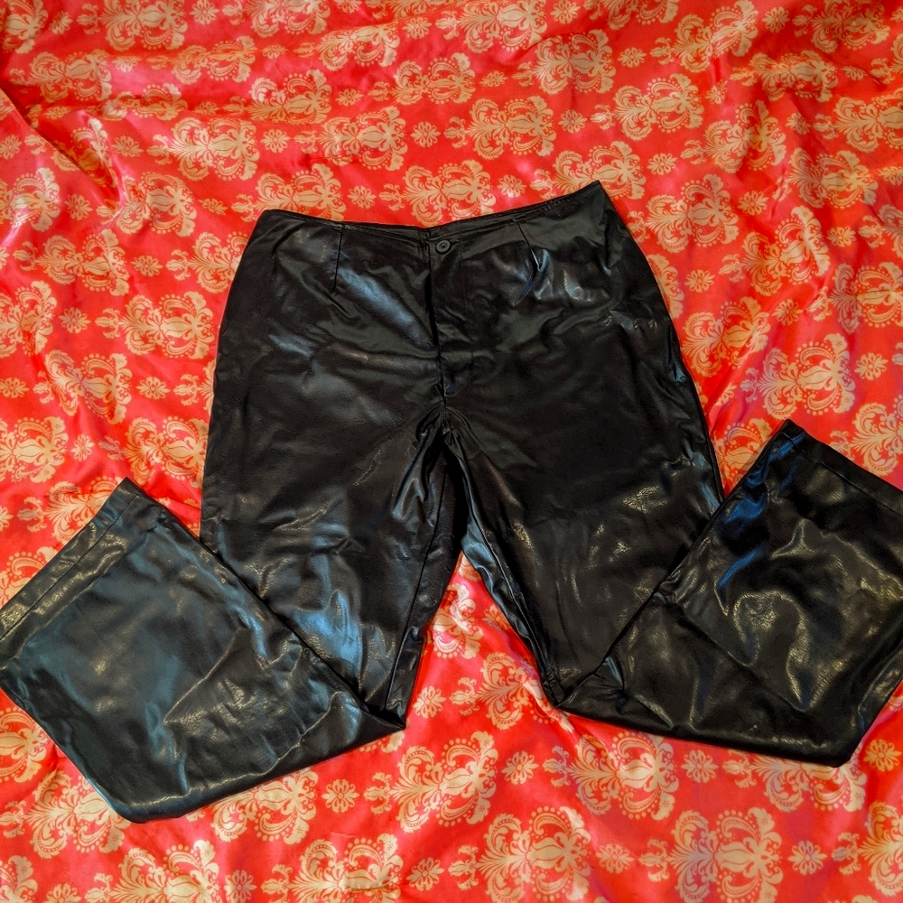 Vintage 90's pleather pants.